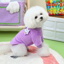 Load image into Gallery viewer, Autumn and Winter Rabbit Pullover Pet Clothes Cute Puppy Kitten Coats Sweater for Small Medium Dogs Cats Warm Winter Outfit
