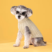 Load image into Gallery viewer, Puppy Dog Sweaters for Small Medium Dogs Cats Clothes Winter Warm Pet Turtleneck Chihuahua Vest Soft Yorkie Coat Teddy Jacket
