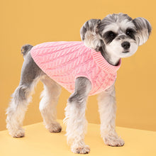 Load image into Gallery viewer, Puppy Dog Sweaters for Small Medium Dogs Cats Clothes Winter Warm Pet Turtleneck Chihuahua Vest Soft Yorkie Coat Teddy Jacket
