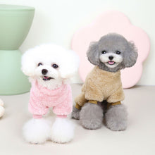 Load image into Gallery viewer, Winter Dog Cat Striped JumpSuit Hoodie Solid Design Pet Puppy Pajamas Cat Puppy Nightshirt T-Shirt Pet Supplies
