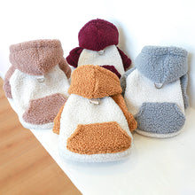 Load image into Gallery viewer, Winter Pet Clothes Warm Fleece Sweatshirts Brushed Dog Clothes Pet Supplies Pet Accessories Dog Hoodie French Bulldog Clothes
