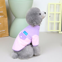 Load image into Gallery viewer, Pet Dog Lapel Coat Dog Cat Clothes Dog Autumn Winter Clothes Teddy Beagle Clothing Sweater Fleece Sweater Dog Clothes Pet Coat
