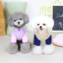 Load image into Gallery viewer, Pet Dog Lapel Coat Dog Cat Clothes Dog Autumn Winter Clothes Teddy Beagle Clothing Sweater Fleece Sweater Dog Clothes Pet Coat

