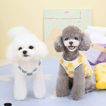 Load image into Gallery viewer, Fashion Plaid Pet Puppy Clothes Coat Jack Dog Clothes Bear Vest Dogs Clothing Pet Outfits Cute Winter Yorkies Costume
