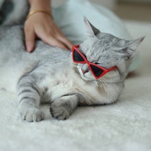 Load image into Gallery viewer, 1PC Lovely Pet Eyeglasses Multicolor Triangle Glasses Fashion Cool Cat Dog Photos Props Accessories Pet Products
