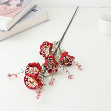 Load image into Gallery viewer, 60CM Artificial Azalea Pink Butterfly Foam False Flower Home Decoration Living Room Decoration
