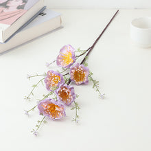 Load image into Gallery viewer, 60CM Artificial Azalea Pink Butterfly Foam False Flower Home Decoration Living Room Decoration
