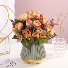 Load image into Gallery viewer, Artificial Peony Flowers Bouquet Set Hand Bouquet Ins Style Artificial Flower for Table Wedding Hotel Banquet Home Decoration
