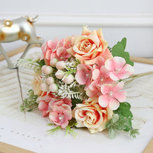 Load image into Gallery viewer, Artificial Flowers Berries Simulation Rose Real Touch Fruits Floral Wedding Home Decoration Fake Plants

