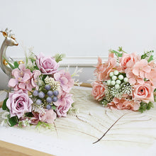 Load image into Gallery viewer, Artificial Flowers Berries Simulation Rose Real Touch Fruits Floral Wedding Home Decoration Fake Plants
