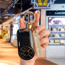 Load image into Gallery viewer, Car TPU Key Case Shell Fob Holder Key Cover Accessories for The GWM HAVAL H6 M6 ORA Good Cat White Cat IQ
