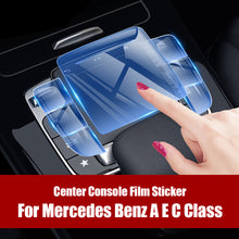 Load image into Gallery viewer, Car Center Console Media Button Mouse TPU Protector Film Sticker For Mercedes Benz A E C CLA GLE GLS GLB Class W177 W247 C118 W167 2019 2020
