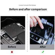 Load image into Gallery viewer, Car Center Console Media Button Mouse TPU Protector Film Sticker For Mercedes Benz A E C CLA GLE GLS GLB Class W177 W247 C118 W167 2019 2020
