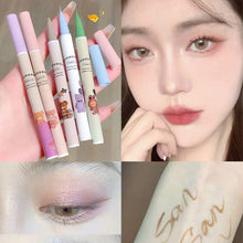 Load image into Gallery viewer, Ultra-fine Waterproof Non-smudged Bear Eyeliner Color Liquid Eyeliner Pen Long Lasting Oil Proof Silkworm Eyeliner
