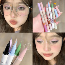 Load image into Gallery viewer, Ultra-fine Waterproof Non-smudged Bear Eyeliner Color Liquid Eyeliner Pen Long Lasting Oil Proof Silkworm Eyeliner
