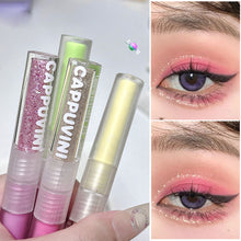 Load image into Gallery viewer, Double Head Waterproof Liquid Eye Shadow Pearl Sequins Brighten Flash Silkworm Eye Shadow Liquid Eye Glitter Women Cosmetics
