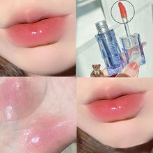 Load image into Gallery viewer, Blue Tube Mirror Lip Glaze Water Gloss Glass Lip Gloss Dual-use Long-lasting Natural Soft Lip Gloss Makeup Cosmetic
