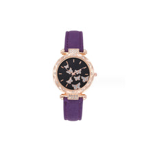 Load image into Gallery viewer, Butterfly Belt Watch Fashionable Personality Simple Watch Ladies Watch Quartz Watch Retro Casual Ladies Wristwatch
