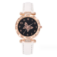 Load image into Gallery viewer, Stylish Simple Butterfly Ladies Quartz Watch Women's Multicolored Belt Quartz Watch Retro Casual Ladies Wristwatch
