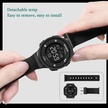Load image into Gallery viewer, Waterproof Luminous Electronic Watch for Men Trendy Simple Fashion Large Screen Sports Watch Multifunctional Sports Watch
