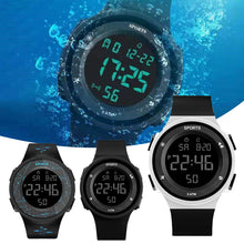 Load image into Gallery viewer, Waterproof Luminous Electronic Watch for Men Trendy Simple Fashion Large Screen Sports Watch Multifunctional Sports Watch
