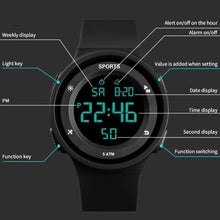 Load image into Gallery viewer, Waterproof Luminous Electronic Watch for Men Trendy Simple Fashion Large Screen Sports Watch Multifunctional Sports Watch
