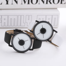 Load image into Gallery viewer, Personalized Reverse Pointer Turntable Watch for Men and Women Simple Couples Quartz Watch Fashion Wrist Watch
