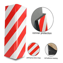 Load image into Gallery viewer, 1PC 40x15x2cm Car Garage Door Bumper Protection Exterior Anti Scratch Adhesive Foam Warning Sign Parking Protector
