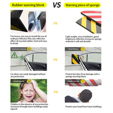 Load image into Gallery viewer, 1PC 50x10x1cm Car Garage Door Bumper Protection Exterior Anti Scratch Adhesive Foam Warning Sign Parking Protector
