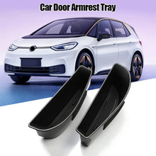 Load image into Gallery viewer, 2Pcs Car Door Handle Storage Boxes Door Armrest Holder Tray Organizer For Volkswagen ID.3 ID.4X ID.4 CROZZ 2021+ Accessories
