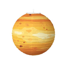 Load image into Gallery viewer, Star Planets Series Folding Lantern Paper Lanterns Outer Space Planet Theme Birthday Party Room Decor Kids Boy Planet Paper Lantern
