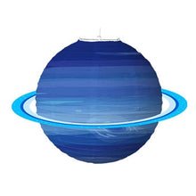 Load image into Gallery viewer, Star Planets Series Folding Lantern Paper Lanterns Outer Space Planet Theme Birthday Party Room Decor Kids Boy Planet Paper Lantern
