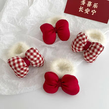 Load image into Gallery viewer, New Year Red Bow Hair Ties Scrunchies High Elasticity Hair Head Rope Birthday Christmas Sweet Hair Band Hairpin Head Accessories
