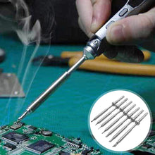 Load image into Gallery viewer, TS100 TS101 Soldering Iron Tips Replacement Soldering Bit for Mini Digital Soldering Iron Head Lead Free B2 BC2 C4 D24 K I Ku ILS C1
