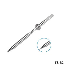 Load image into Gallery viewer, TS100 TS101 Soldering Iron Tips Replacement Soldering Bit for Mini Digital Soldering Iron Head Lead Free B2 BC2 C4 D24 K I Ku ILS C1
