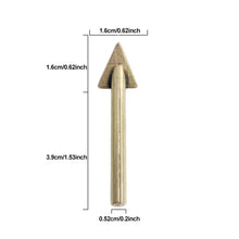 Load image into Gallery viewer, Triangle Copper Soldering Iron Tip for Plastic Bumper Repair Tools Kayak Reparing Smoothing Head Flat Welding Tips Tools
