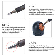 Load image into Gallery viewer, Copper Cleaning Ball Set with Stand for Soldering Iron Tip Tin Cleaner Desoldering Mesh Nozzle Tip Cleaning Copper Wire Cleaner Ball Metal Dross Box Clean Ball
