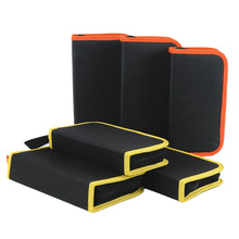 Load image into Gallery viewer, Multifunction Oxford Canvas Repair Tool Bag PU Leather Waterproof Hardware Screws Nails Organizer Box Soldering Iron Pouch Case Portable Travel Tools Bags
