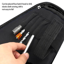 Load image into Gallery viewer, Professional Electric Wrench Waist Bag with Belt Portable Electric Drill Electrician Tools Canvas Bag Outdoor Work Tools Waist Storage Bag
