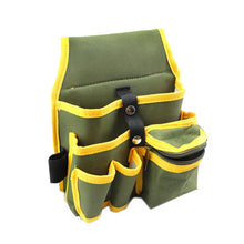 Load image into Gallery viewer, Multifunctional Storage Bag Oxford Cloth Electrician Waist Bag with Belt Repair Pouch Pocket Tool Bag Hardware Repair Tools Holder
