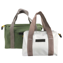 Load image into Gallery viewer, 14/16/18inch Canvas Tools Bag Potable Electrician Hardware Organizer Bag Outdoor Waterproof Repair Tools Woodworking Tools Storage Bag Camping Storage Bag
