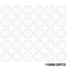 Load image into Gallery viewer, 30pcs Shower Drain Hair Catcher Self-Adhesive Floor Drain Stickers Disposable Mesh Sink Strainer Filter Bathroom Kitchen Drain Hair Filter
