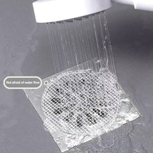 Load image into Gallery viewer, 30pcs Shower Drain Hair Catcher Self-Adhesive Floor Drain Stickers Disposable Mesh Sink Strainer Filter Bathroom Kitchen Drain Hair Filter
