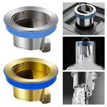 Load image into Gallery viewer, All Copper Drain Core Floor Shower Drain Stopper Insect Proof Anti-odor Deodorization Toilet Kitchen Bathroom Toilet Sewer Universal Drain Core
