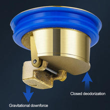 Load image into Gallery viewer, All Copper Drain Core Floor Shower Drain Stopper Insect Proof Anti-odor Deodorization Toilet Kitchen Bathroom Toilet Sewer Universal Drain Core
