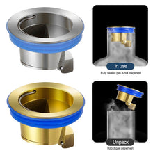 Load image into Gallery viewer, All Copper Drain Core Floor Shower Drain Stopper Insect Proof Anti-odor Deodorization Toilet Kitchen Bathroom Toilet Sewer Universal Drain Core
