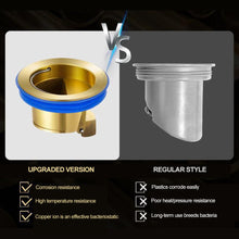 Load image into Gallery viewer, All Copper Drain Core Floor Shower Drain Stopper Insect Proof Anti-odor Deodorization Toilet Kitchen Bathroom Toilet Sewer Universal Drain Core
