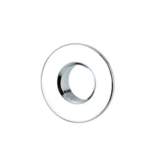 Load image into Gallery viewer, Replacement Copper Overflow Cover Basin Bathtub Overflow Outlet Decoration Cover Faucet Sink Silver Gold Black Brass Cover with Six-feet Ring
