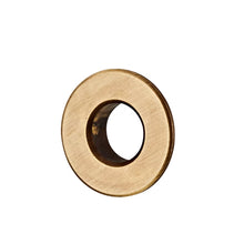 Load image into Gallery viewer, Replacement Copper Overflow Cover Basin Bathtub Overflow Outlet Decoration Cover Faucet Sink Silver Gold Black Brass Cover with Six-feet Ring

