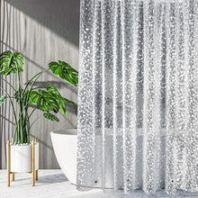 Load image into Gallery viewer, Shower Curtain Bathing Curtains with Hook Mildewproof Waterproof Shower Screens Matte Curtain Bathroom Home Decoration
